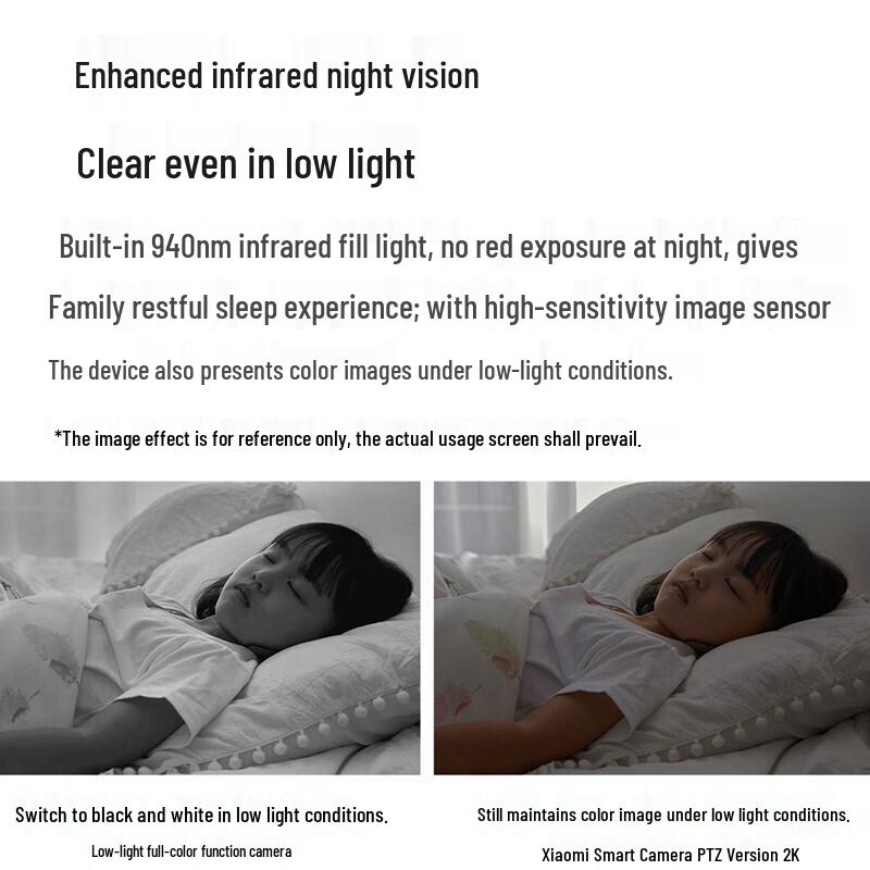Xiaomi Smart PTZ Home Security Camera 2K 3MP (CN version)