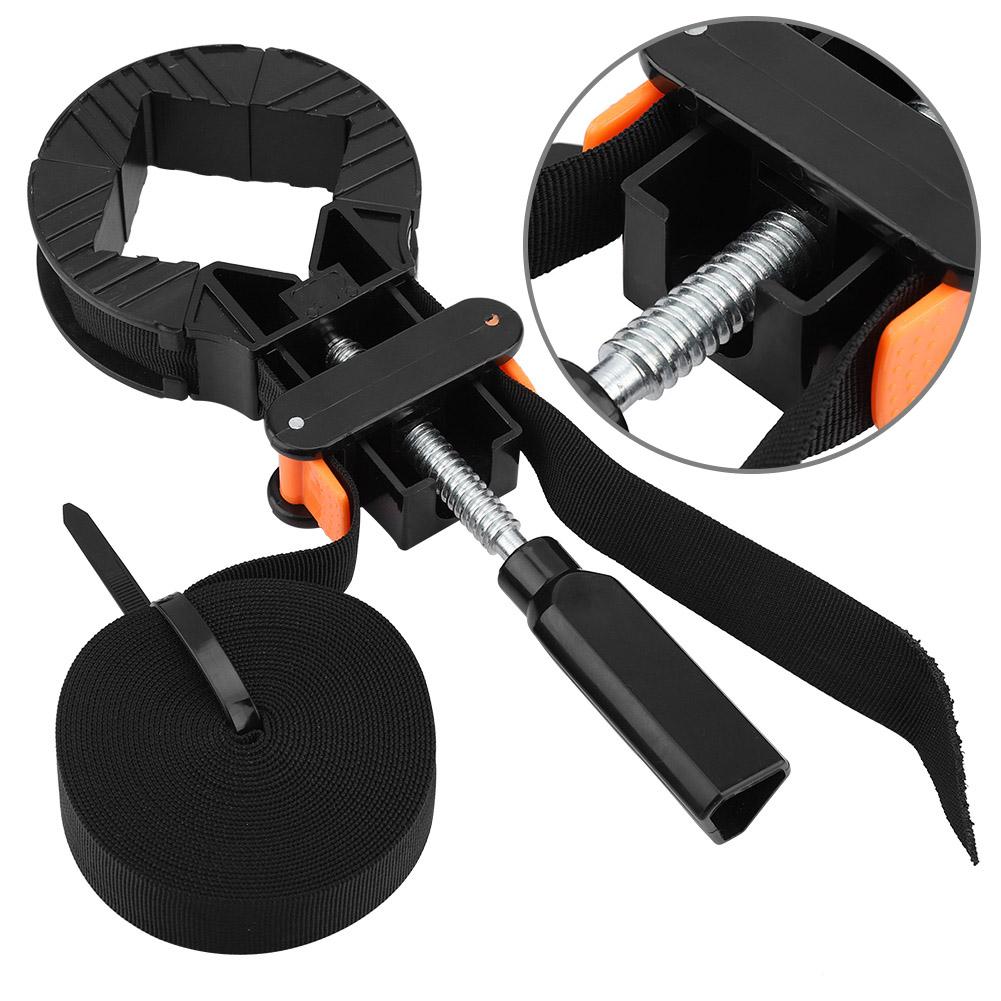 6M Adjustable Corner Clamp Band Strap 4 Jaws Picture Frame Holder Woodworking Tool