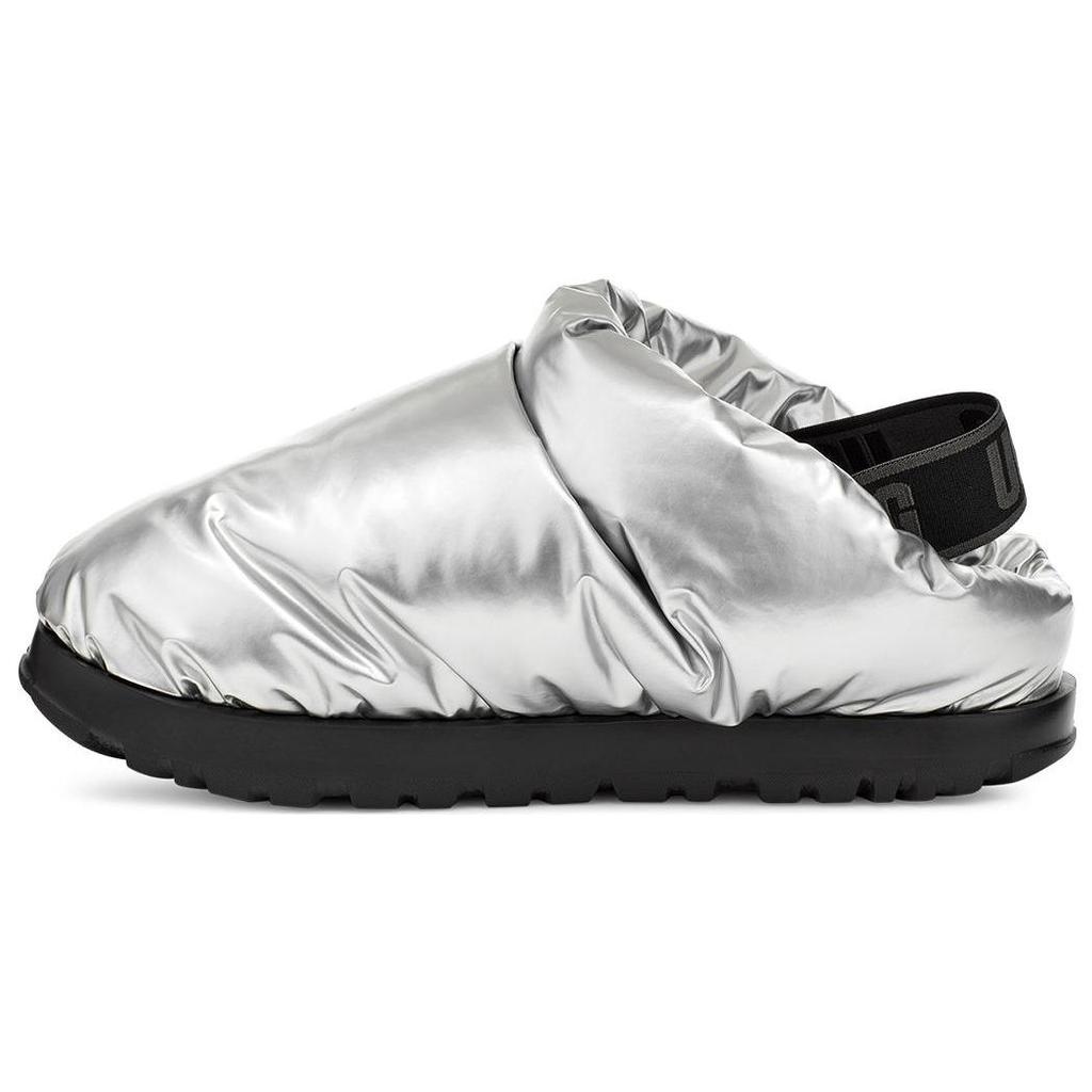 UGG Eva Casual Comfortable Open-Toe Slippers Women Slippers Silver 1146092-SLVR