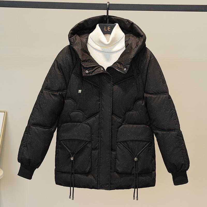 Parkas Winter Jacket New Women's Clothing Cotton Coat Thickened Parkas Quilted Jacket Puffer Coats Loose Fashion Outfits