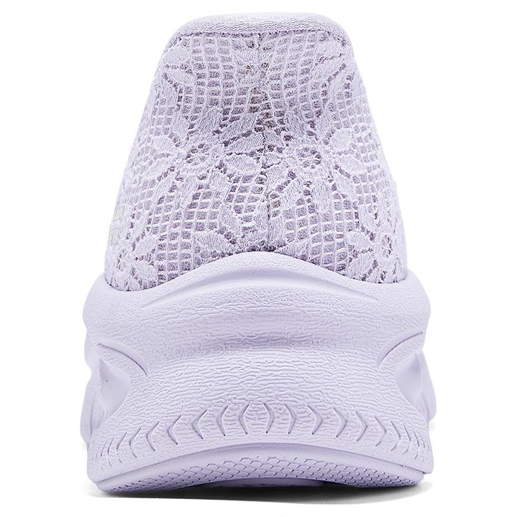 Skechers Слипоны Мягкие Удобные Дышащие Туфли Балетки Мэри Джейн Женская обувь Фиолетовые 159286-LAV