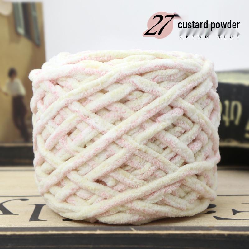 Толстая пряжа Ice Wool для вязания одеял, тапочек, шейных платков и шарфов