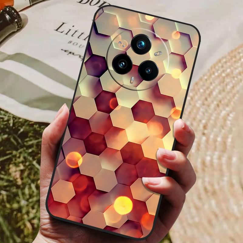 For Realme 14 Pro Plus Case Soft TPU Silicone Back Cover for Realme 14 Pro + Phone Cases Realme 14x 5G Global Cute Cartoon Capa
