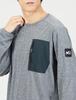 Millet Alpha Light Sweat II Угольный Размер XL Толстовка с круглым вырезом для холодной погоды, Мужской Меланжевый, (MIV01902),