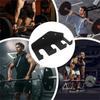 Вертикальная настенная стойка для хранения штанг Металлическая конструкция для организации фитнес-оборудования в домашнем гараже и спортивных залах