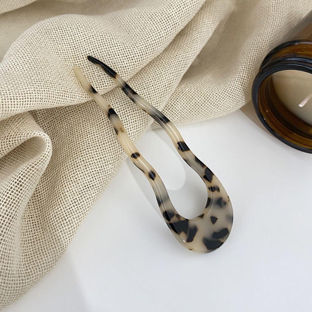 U-образные палочки для волос, аксессуары для волос, заколки, простые в использовании, женские вилки для волос