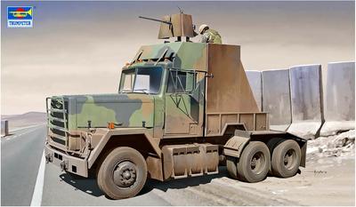 Trumpeter масштабный американский грузовик с пулеметом M915 Пластиковый набор 01084 1/35 (Боевая машина)