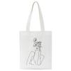 2022 Ea Ulzzang Abstract Bouquet Female Shopping Canvas Tote Casual Large-capacity Women Bag Harajuku Ins Chic Shoulder Bags