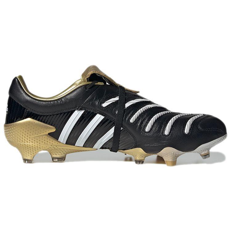 Adidas Predator Pulse FG Black Gold Metallic Мужские кроссовки Core-Black Zero-Metallic GX0219