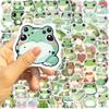 100 Sheets Cute Animal Frog Cartoon Stickers Decals Skateboard Laptop Notebook Phone Suitcase Decoration Sticker Kids Toy