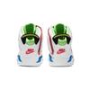 Air Jordan 6 Retro Little Flex PS Multi White Детские кроссовки Ghost-Green Black Coast CT4416-103
