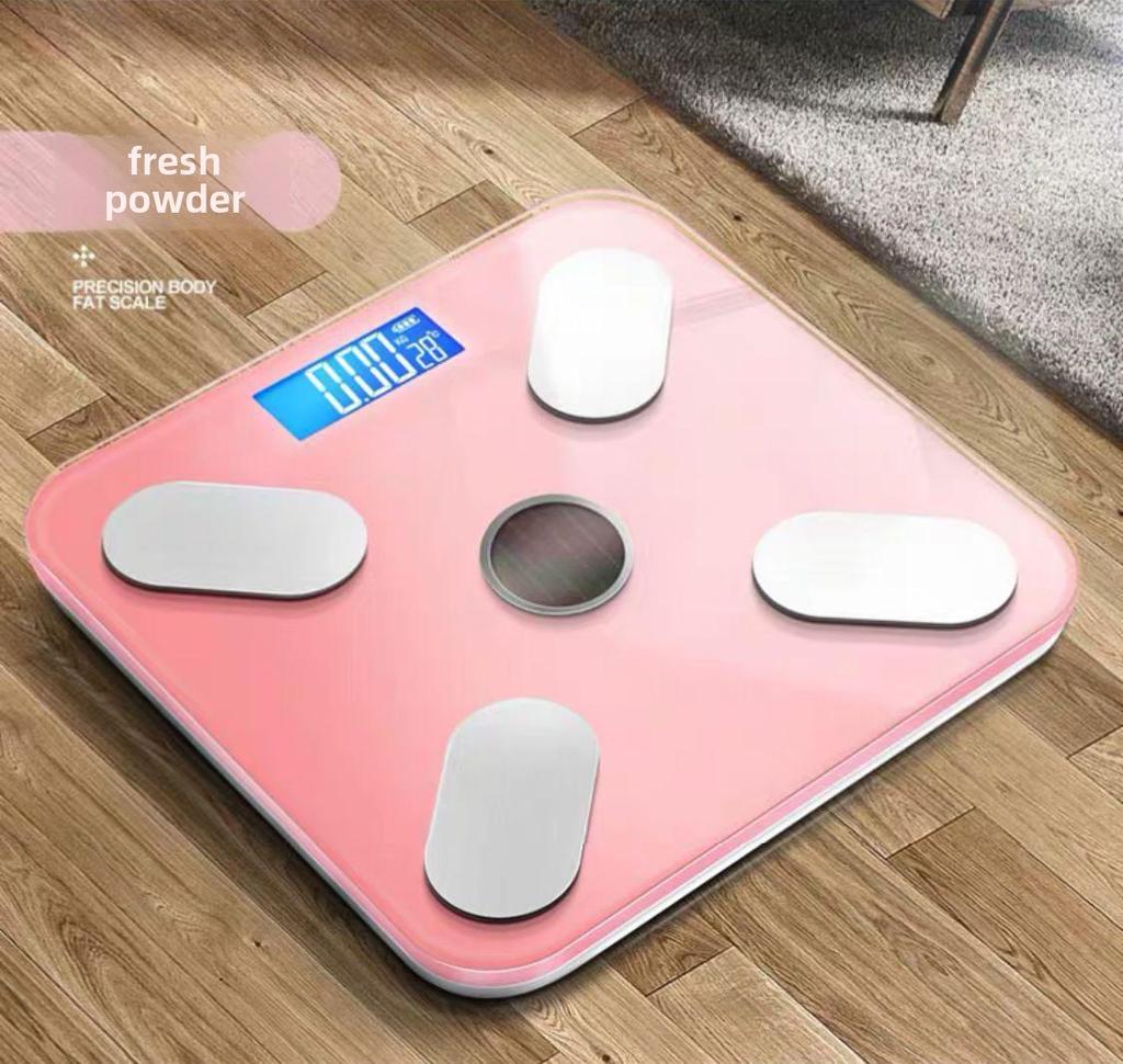Перезаряжаемые Bluetooth-весы для измерения жира в организме: Точное электронное взвешивание для взрослых в домашних условиях