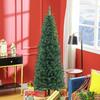 Artificial Christmas Tree 180 Cm Slim Christmas Tree With Foldable Steel Stand 479 Branches Spines Green