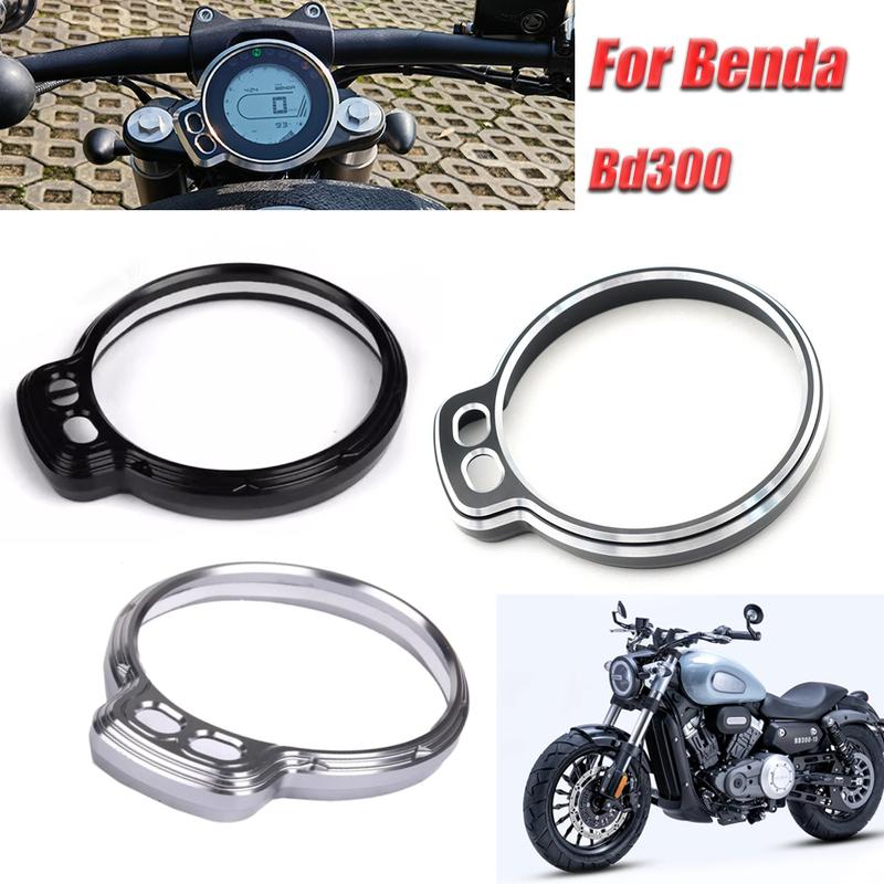 Motorcycle Speedometer Trim Ring trument Cover Gauge Panel Meter Cover Protective Code For Benda Bd300 Bd 300 15