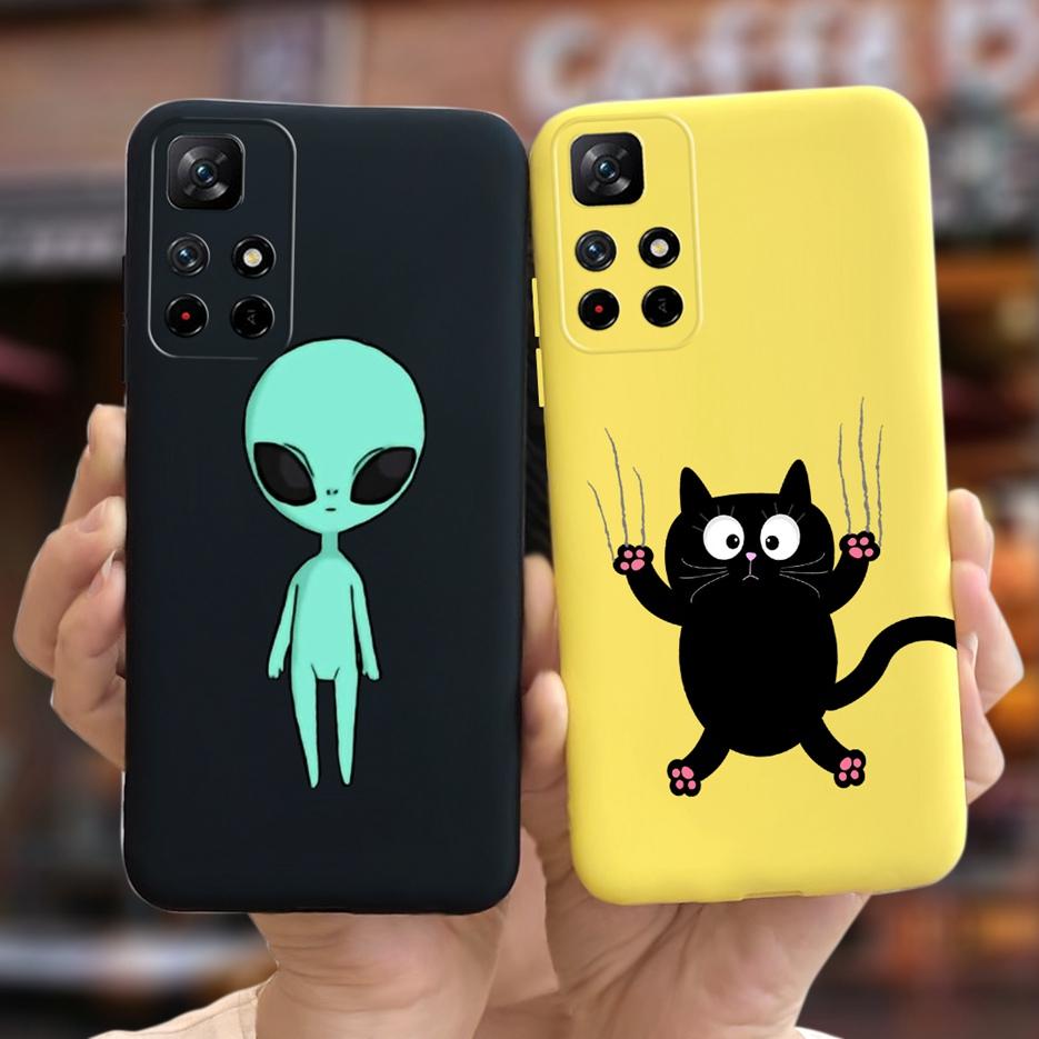 Милый мультяшный чехол для Xiaomi Poco X4 Pro 5G Чехол Poco M4 Pro Мягкий силиконовый чехол для телефона для Xiaomi Poco M4 X4 Pro PocoX4 NFC Сумки