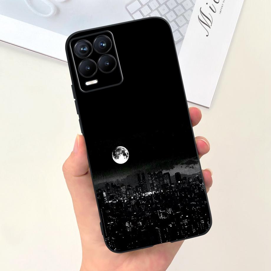 For Realme 8 Pro 4G Case Realme 8 8i 4G 5G Coque Cover Soft TPU Silicone Shockproof Bumper For Realme8 8Pro Coque With Pattern