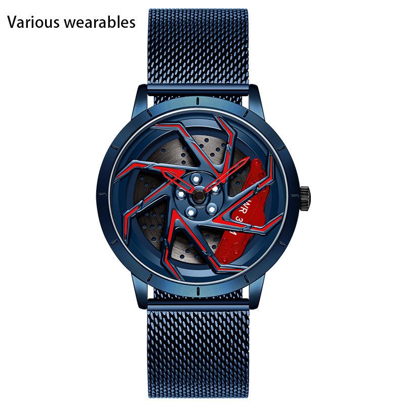 Ремень Подросток Личность Тренд Водонепроницаемый Студент Мужской Кварцевые Часы