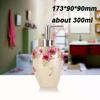 Soap Dispenser Refillable 3D Pump Flower Garden Soap Dispenser Resin Bottle Disinfectant Classic Design for Kitchen Bathroom