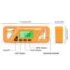 HW-300 Digital Inclinometer Angle Finder Gauge Spirit Level Bottom Magnet Data Hold Bright LCD Display Compact Inclinometer