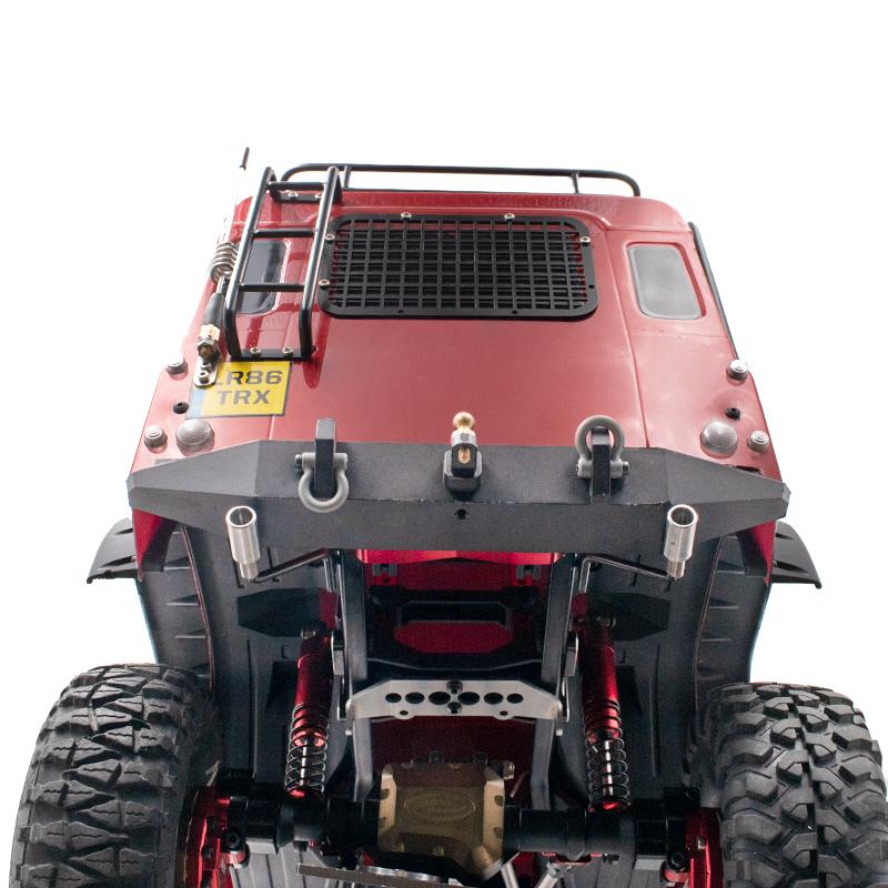 Metal Simulation Exhaust Pipe Gas Vent For Traxxas Trx4 Defender Ford Bronco SCX10 RC Crawler Car Upgrade Parts