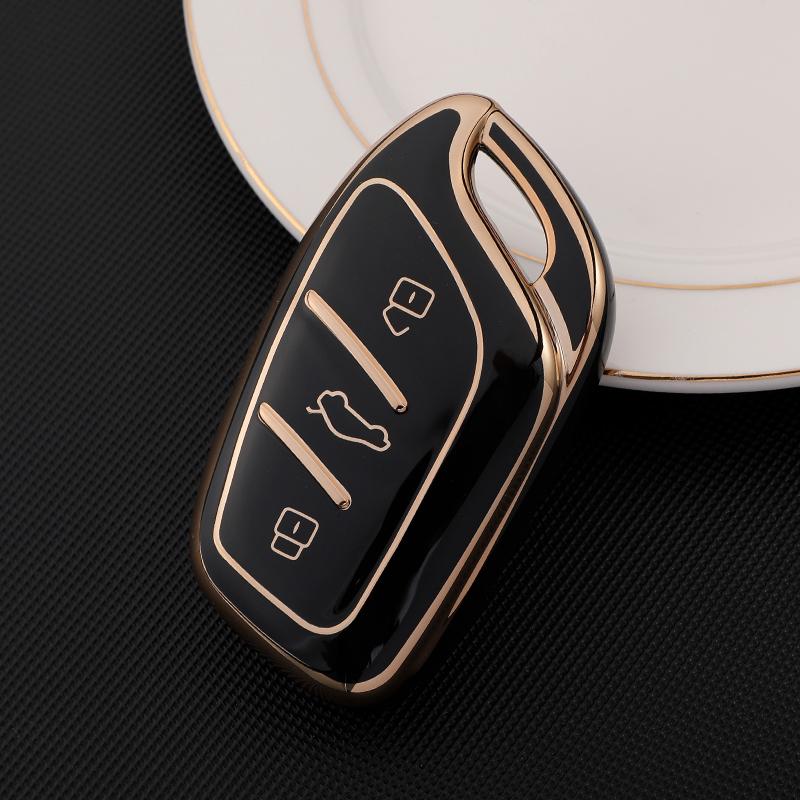 Soft TPU Car Smart Key Cover Case Bag Shell Holder for Roewe RX5 I6 I5 RX3 RX8 ERX5 for MG ZS EV MG6 EZS HS EHS Accessories