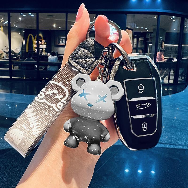 New TPU Car Remote Key Case Cover Shell For Peugeot 2008 3008 4008 5008 308 408 508 C4 C4L Citroen C6 C3-XR Picasso DS3 DS4 DS5