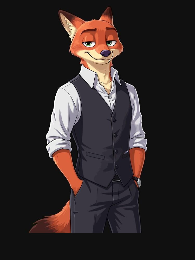 Zootopia Zootopia Nick Wilde Character – Zootropolis Fox Movie Art Classic T-Shirt