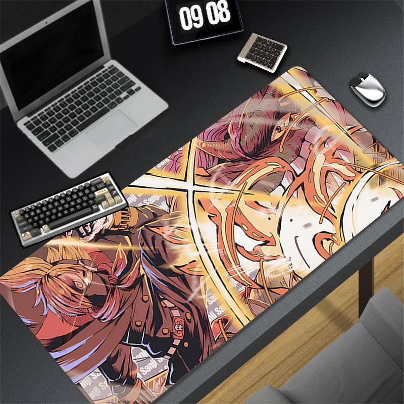 Anime Mouse Pad Laptop Nonslip Esport Office Laptop One Piece Desk Mat Game Player Classic Mousepad PC Accessories Keyboard Pad