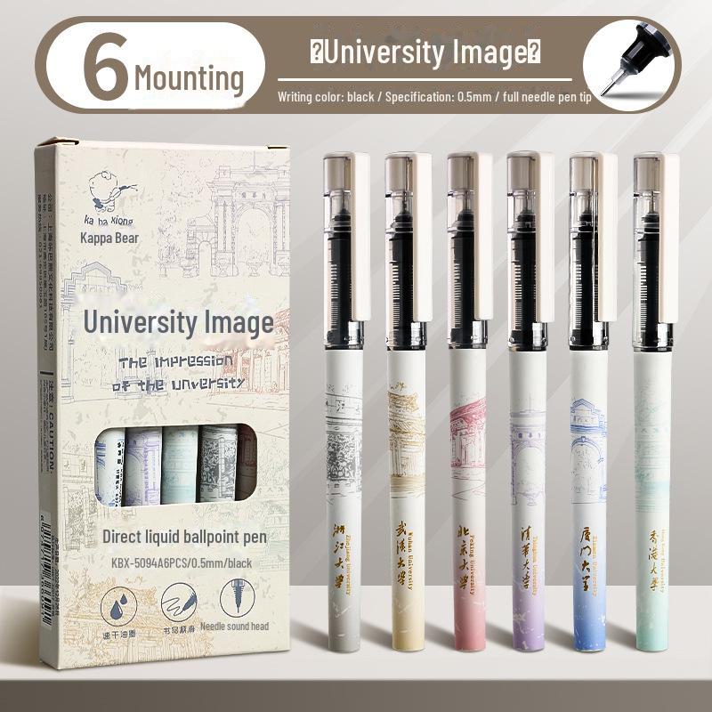 Шариковая ручка Metaverse Quick-Dry 0,5 мм для студентов - ручка с полной иглой и стержнем для подписи