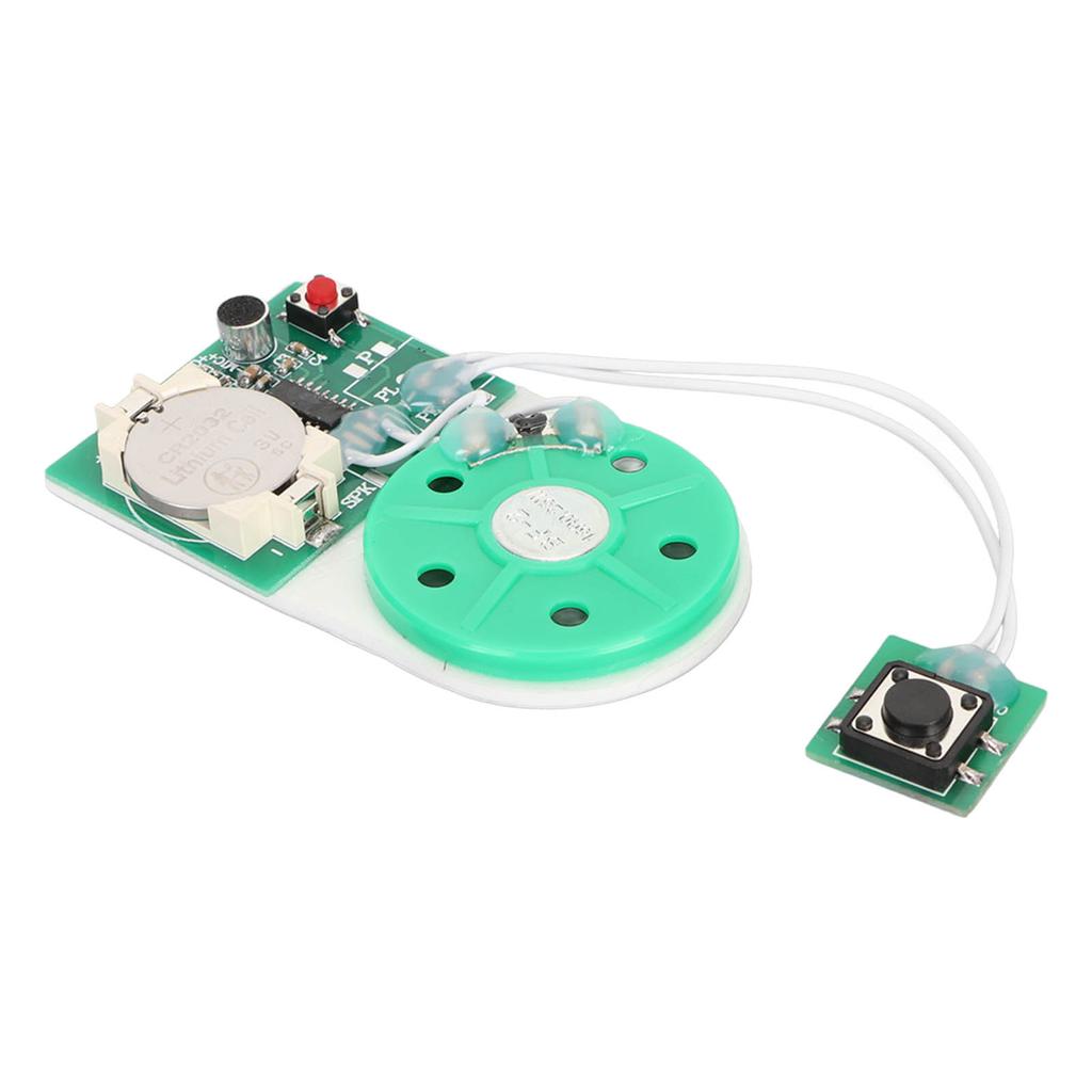 25 Second Recording Playback Module Key Recording Greeting Card Sound Recorder Board with Double Sided Tape