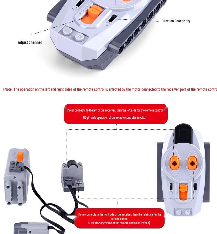Совместимый с LEGO 9686 Научно-образовательный электрический программируемый робот-конструктор для детей.