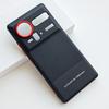 Для ZTE Nubia Z80 Z70 Z70S Ultra ПУ Кожа Дружелюбная к Коже Контрастные Цвета Клавиши Рамка для Камеры Защитная Задняя Панель Мягкий Чехол