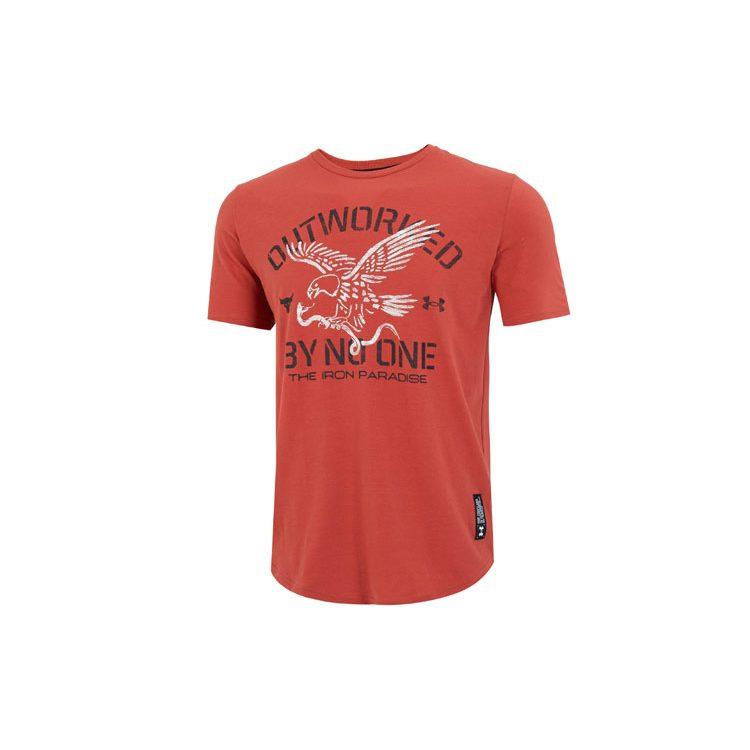 Under Armour Футболка мужская бордовая 1370490-635