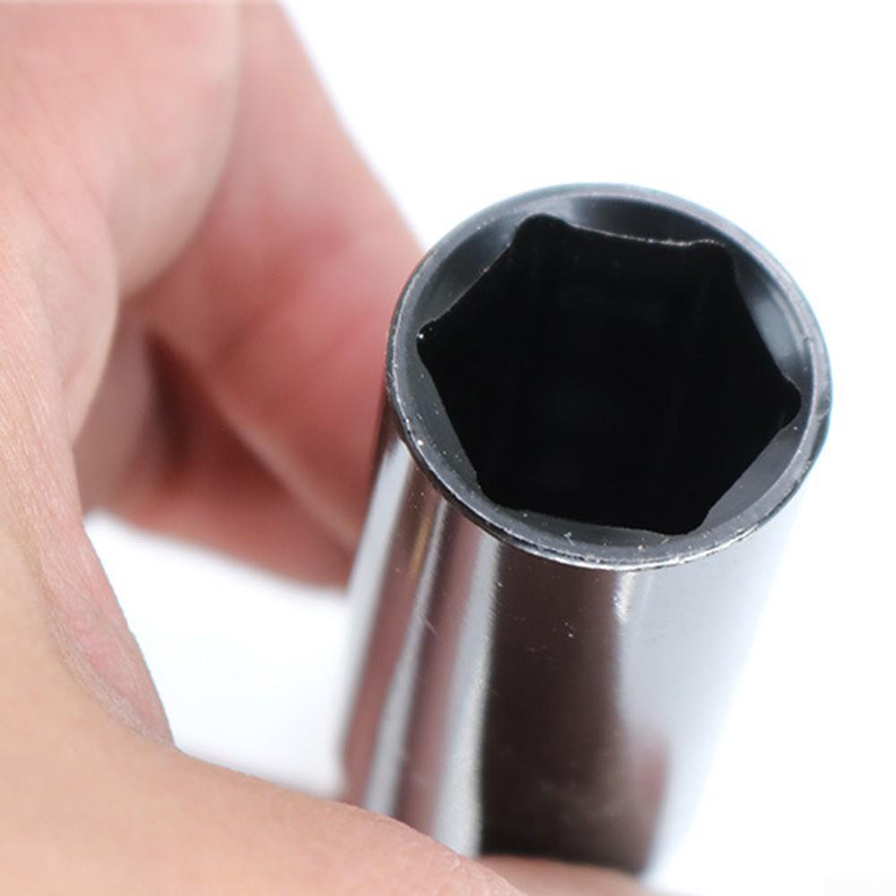 Ударный гайковерт 1/2 дюйма, 150 мм, черный, удлиненная деталь для машин