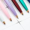 1 шт., шариковая ручка, креативная разноцветная ручка, металлические канцелярские принадлежности, школьные и офисные принадлежности