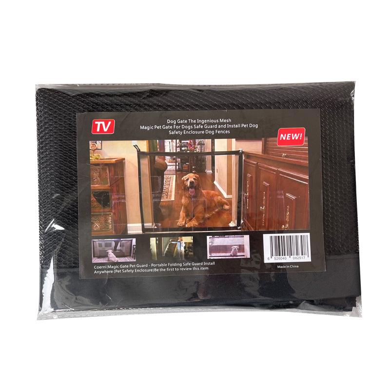 Изготовленный на заказ забор и дверь для собаки: Легкая сборка, Безопасная изоляционная сетка, Дверной барьер без сверления для домашних животных