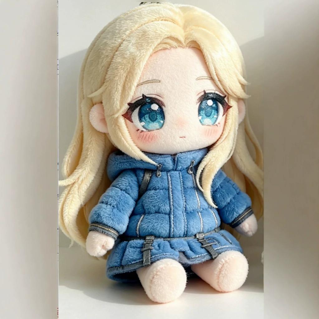 Hugh Diana Pragmata Game Merch Plush Toy Soft Pp Cotton Filling Collectible Decor Doll