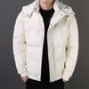 Зимняя новая куртка-пуховик мужская модная тенденция с капюшоном куртка-пуховик повседневная