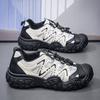 Мужские кроссовки весна-осень дышащие износостойкие рабочие туфли на платформе нескользящие походные туристические туфли Tenis Masculino