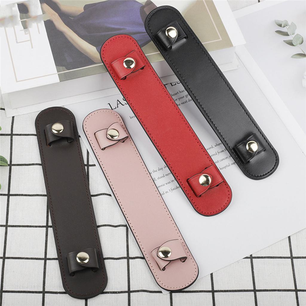 Leather Bag Strap Decompression Shoulder Pads Handbag Handle Fixing Clip Wide Bags Strap Shoulder Rest for Women