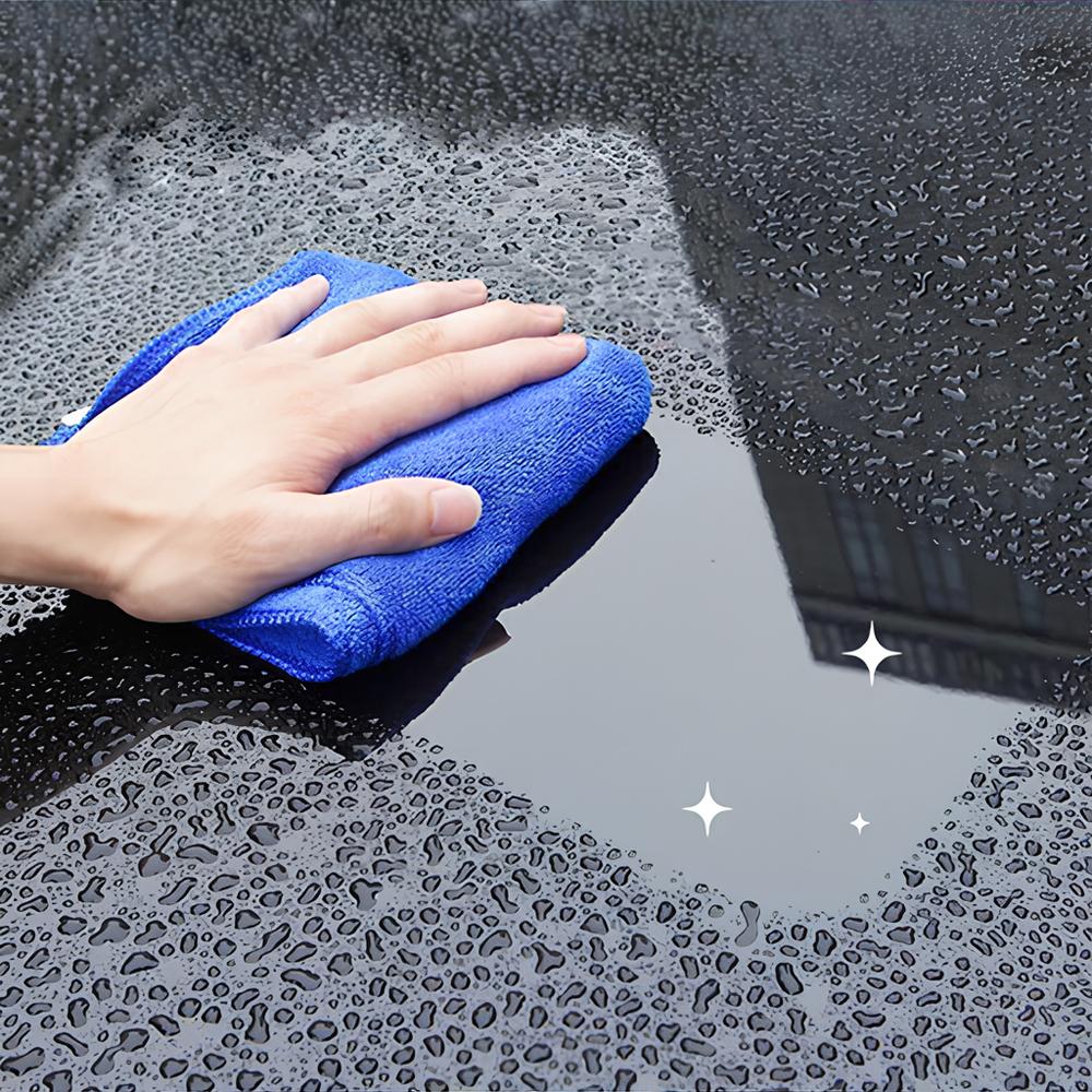 Пятно ржавчины впитывающее полотенце утолщенная микрофибра замша салфетки авто автомобиль мото чистка уход за краской мытье косметические принадлежности инструменты наклейка