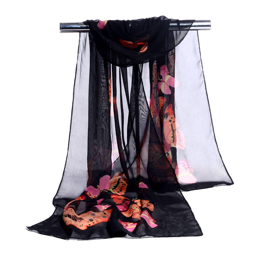 Fashion Women Chiffon Soft Wrap Scarf Ladies Shawl Scarf Scarves