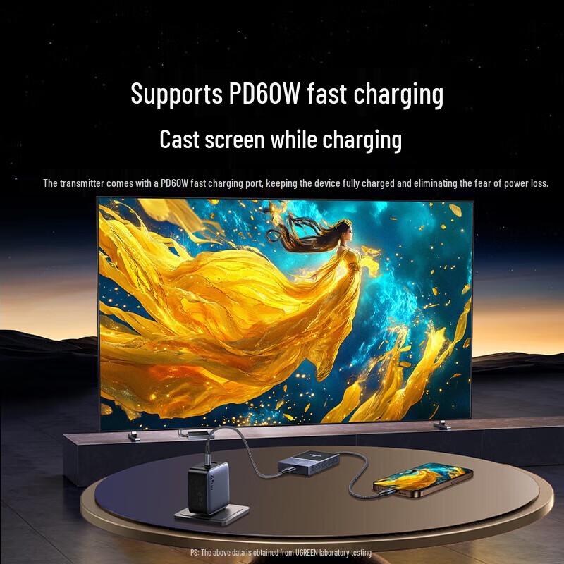 Ugreen 4K Type-C Wireless HDMI Screen Mirroring Adapter