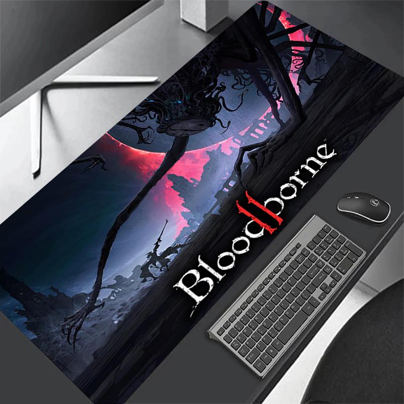 XXL Компьютерная Аниме Bloodborne Геймер XL Коврик для стола Большой Размер Игровой Коврик для мыши Ковер для клавиатуры ПК Оверлок Стол Коврик для мыши x