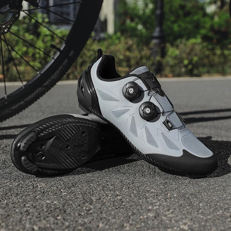 Unisex Cycling Shoes Road Mountain Bikes Stiff Sole Clipless Compatible Lightweight Performance Footwear