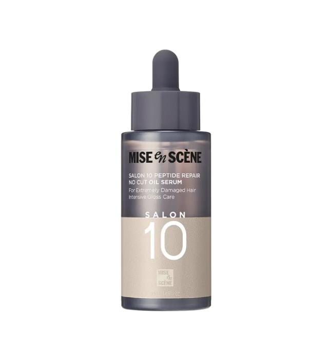 Mise-en-scène Salon 10 Peptide Repair No Cut Oil Serum 50ml – Repairing Hair Oil for Damaged Hair