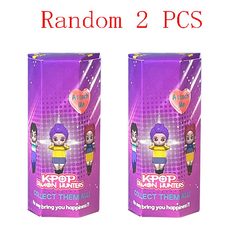 New  Kpop Demon Hunters Blind Box Series Anime Figures Ornaments Dolls Fans Children Birthday Gift Random Blind Box
