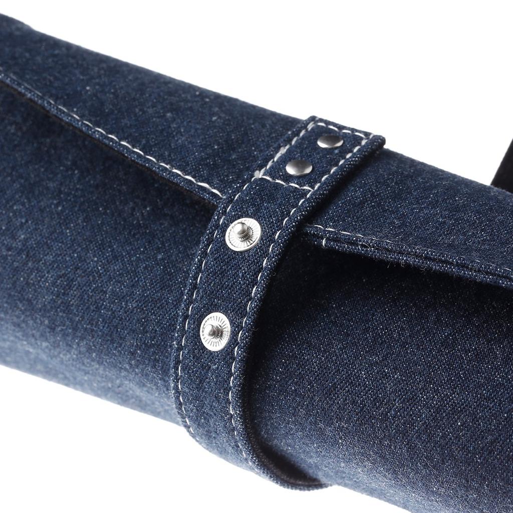 Delfonics Roll Pen Case Denim Dark Blue