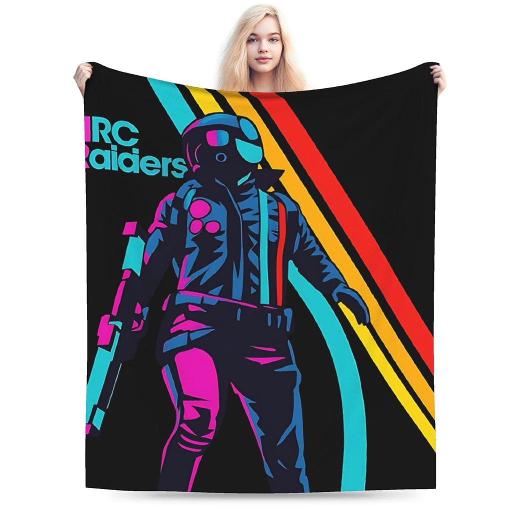 Плед Arc Raiders Качественный Теплый Мягкий Плед для Дивана Зимний Студенческий Домашний Декор Уличный Тренд Покрывало