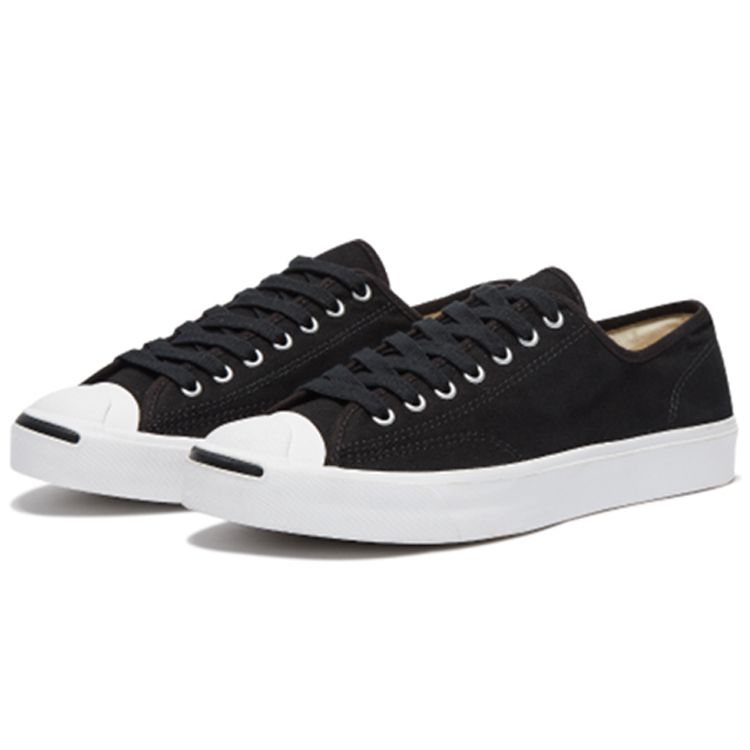 Converse Черные кроссовки унисекс Jack Purcell белые 164056C